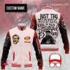 Jurgen Klopp Just Try If We Can Do It Wonderful Personalized Baseball Jacket - bazzada Store
