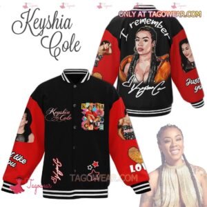 Keyshia Cole I Remember Baseball Jacket - bazzada Store