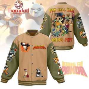 Kung Fu Panda You Call That Kung Fu Baseball Jacket - bazzada Store