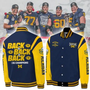 2024 Rose Bowl Game Champions Just Won More Michigan Wolverines 3D Baseball Jacket MW050124LNQ6TTT - bazzada Store