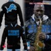 Mike Phillips X Detroit Lions Baseball Jacket - bazzada Store