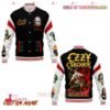 Ozzy Osbourne Band The Ultimate Sin Personalized Baseball Jacket - bazzada Store