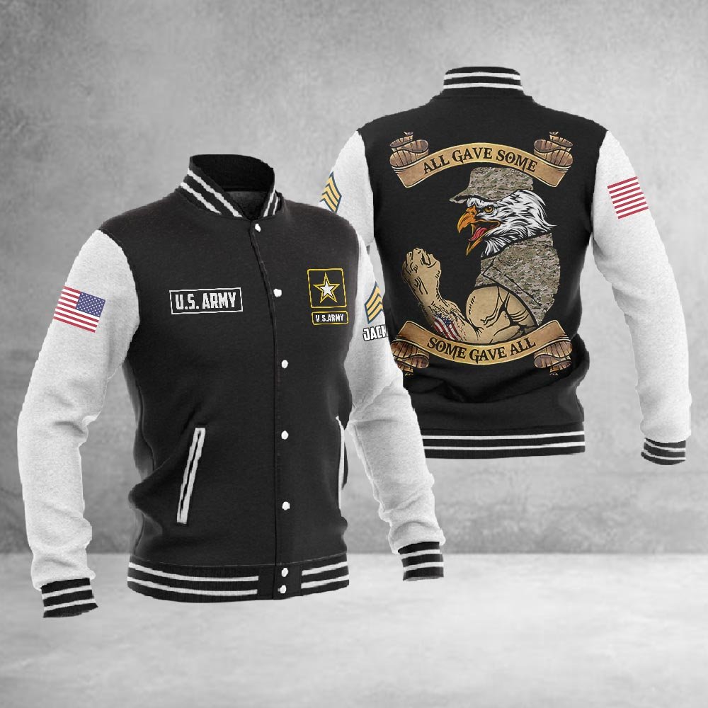 Customized Army Branches #P7391 ? Baseball Jacket - bazzada Store