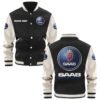 Saab Varsity Jacket, Baseball Jacket, Letterman Jacket Customize Name,Customize Logo Car Or Motorcycle Model - bazzada Store