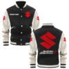 Suzuki Hayabusa Varsity Jacket, Baseball Jacket, Letterman Jacket Customize Name,Customize Logo Car Or Motorcycle Model - bazzada Store