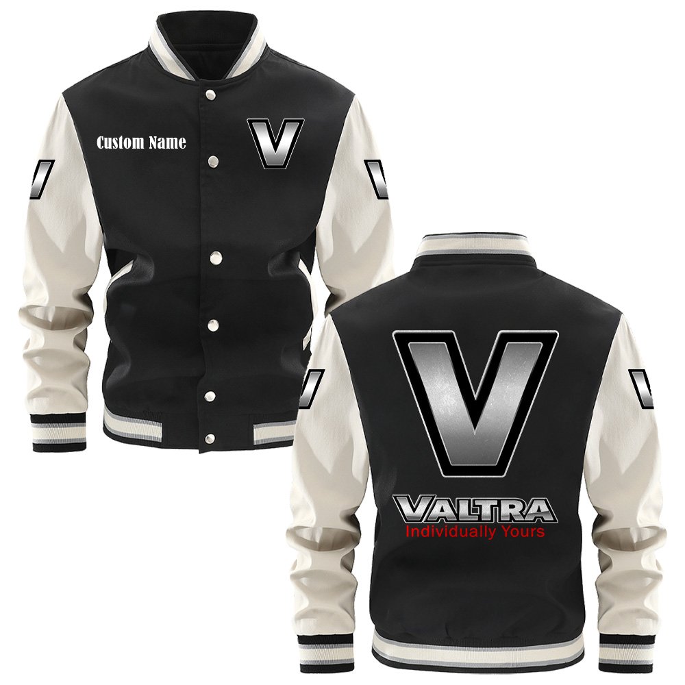 Valtra Varsity Jacket, Baseball Jacket, Letterman Jacket Customize Name,Customize Logo Car Or Motorcycle Model - bazzada Store