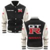 Nissan Gtr Varsity Jacket, Baseball Jacket, Letterman Jacket Customize Name,Customize Logo Car Or Motorcycle Model - bazzada Store