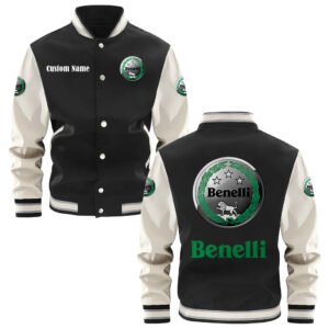 Benelli Varsity Jacket, Baseball Jacket, Letterman Jacket Customize Name,Customize Logo Car Or Motorcycle Model - bazzada Store