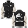 Iveco Varsity Jacket, Baseball Jacket, Letterman Jacket Customize Name,Customize Logo Car Or Motorcycle Model - bazzada Store