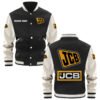 Jcb Varsity Jacket, Baseball Jacket, Letterman Jacket Customize Name,Customize Logo Car Or Motorcycle Model - bazzada Store