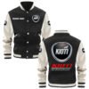 Kioti Varsity Jacket, Baseball Jacket, Letterman Jacket Customize Name,Customize Logo Car Or Motorcycle Model - bazzada Store