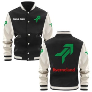 Kverneland Varsity Jacket, Baseball Jacket, Letterman Jacket Customize Name,Customize Logo Car Or Motorcycle Model - bazzada Store