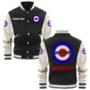 Lambretta Varsity Jacket, Baseball Jacket, Letterman Jacket Customize Name,Customize Logo Car Or Motorcycle Model - bazzada Store