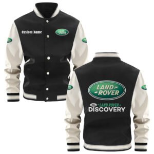 Land Rover Discovery Varsity Jacket, Baseball Jacket, Letterman Jacket Customize Name,Customize Logo Car Or Motorcycle Model - bazzada Store