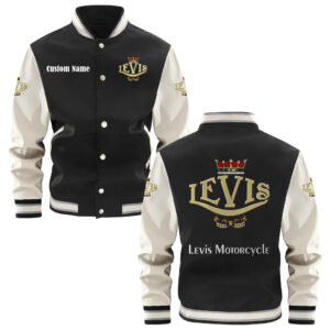 Levis Varsity Jacket, Baseball Jacket, Letterman Jacket Customize Name,Customize Logo Car Or Motorcycle Model - bazzada Store