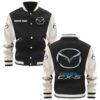 Mazda Cx5 Varsity Jacket, Baseball Jacket, Letterman Jacket Customize Name,Customize Logo Car Or Motorcycle Model - bazzada Store