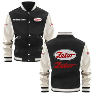 Zetor Varsity Jacket, Baseball Jacket, Letterman Jacket Customize Name,Customize Logo Car Or Motorcycle Model - bazzada Store