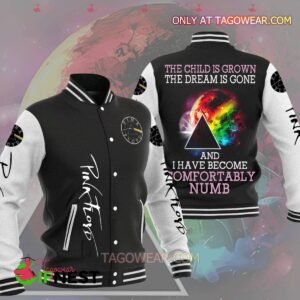 Pink Floyd The Child Is Grown The Dream Is Gone Baseball Jacket - bazzada Store