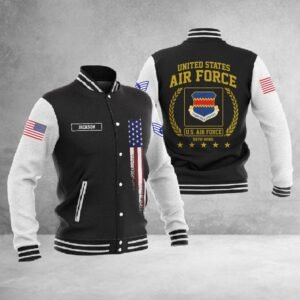Customized U.S. Air Force Wings #2138 ? Baseball Jacket - bazzada Store