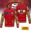 San Francisco 49ers NFC West Champions Personalized Baseball Jacket - bazzada Store