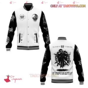 Sleep Token I Don't Know What's Got Its Teeth In Me Baseball Jacket - bazzada Store
