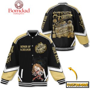 Steven Tyler Demon Of Screamin Personalized Baseball Jacket - bazzada Store