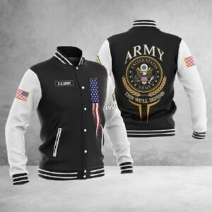 Customized U.S Veteran #T0841 ? Baseball Jacket - bazzada Store