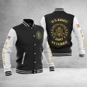 Customized U.S Veteran #T0941 ? Baseball Jacket - bazzada Store