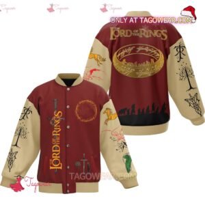 The Lord Of The Rings Baseball Jacket - bazzada Store