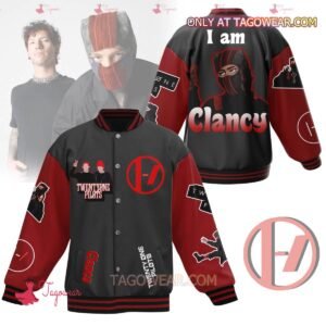 Twenty One Pilots I Am Clancy Baseball Jacket - bazzada Store