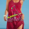 St. Louis Cardinals Limited Edition Summer Beach Dress - bazzada Store