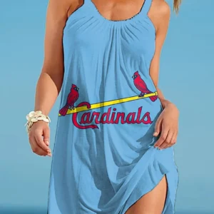 St. Louis Cardinals Limited Edition Summer Beach Dress - bazzada Store