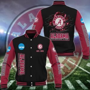 Alabama Crimson Tide Baseball Jacket Custom Your Name, Sport Jacket, FootBall Fan Gifts EHIVM-52713 - bazzada Store