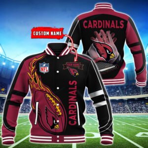 Arizona Cardinals Personalized Baseball Jacket BG01 - bazzada Store