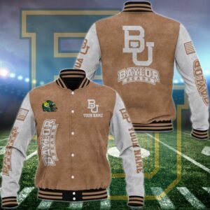 Baylor Bears Baseball Jacket Custom Your Name, Sport Jacket, FootBall Fan Gifts EHIVM-53488 - bazzada Store
