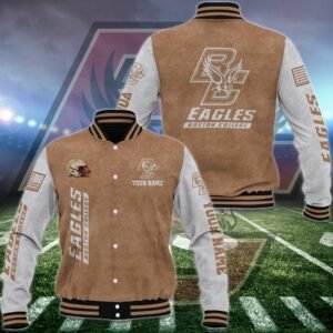 Boston College Eagles Baseball Jacket Custom Your Name, Sport Jacket, FootBall Fan Gifts EHIVM-53488 - bazzada Store