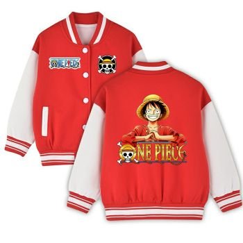 One Piece Varsity Jacket Baseball Jacket Pop Jacket Coats - bazzada Store
