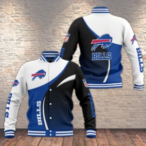 Buffalo Bills Baseball Jacket 11 - bazzada Store