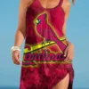 St. Louis Cardinals Limited Edition Summer Beach Dress - bazzada Store