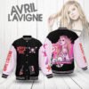 Avril Lavigne New Bomber Baseball Jacket For Fan - bazzada Store