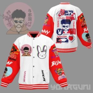 Bad Bunny New Bomber Baseball Jacket For Fan - bazzada Store