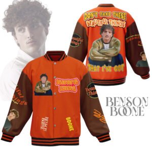 Benson Boone New Bomber Baseball Jacket For Fan - bazzada Store