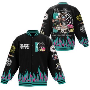 Blink 182 New Bomber Baseball Jacket For Fan - bazzada Store