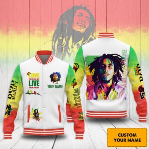 Bob Marley New Bomber Baseball Jacket For Fan - bazzada Store