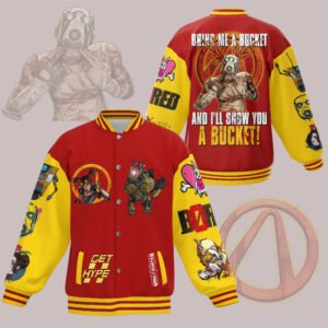 Borderlands New Bomber Baseball Jacket For Fan - bazzada Store