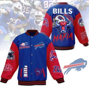 Buffalo Bills Nfl New Bomber Baseball Jacket For Fan - bazzada Store