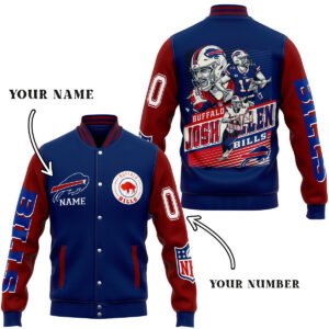 Buffalo Bills Nfl New Bomber Baseball Jacket For Fan - bazzada Store