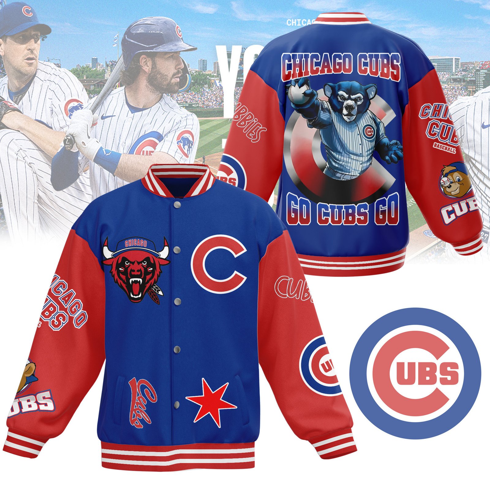 Chicago Cubs Mlb New Bomber Baseball Jacket For Fan - bazzada Store