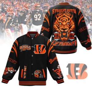 Cincinnati Bengals Nfl New Bomber Baseball Jacket For Fan - bazzada Store