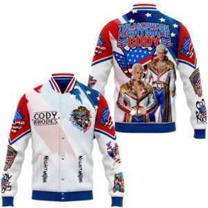 Cody Rhodes New Bomber Baseball Jacket For Fan - bazzada Store